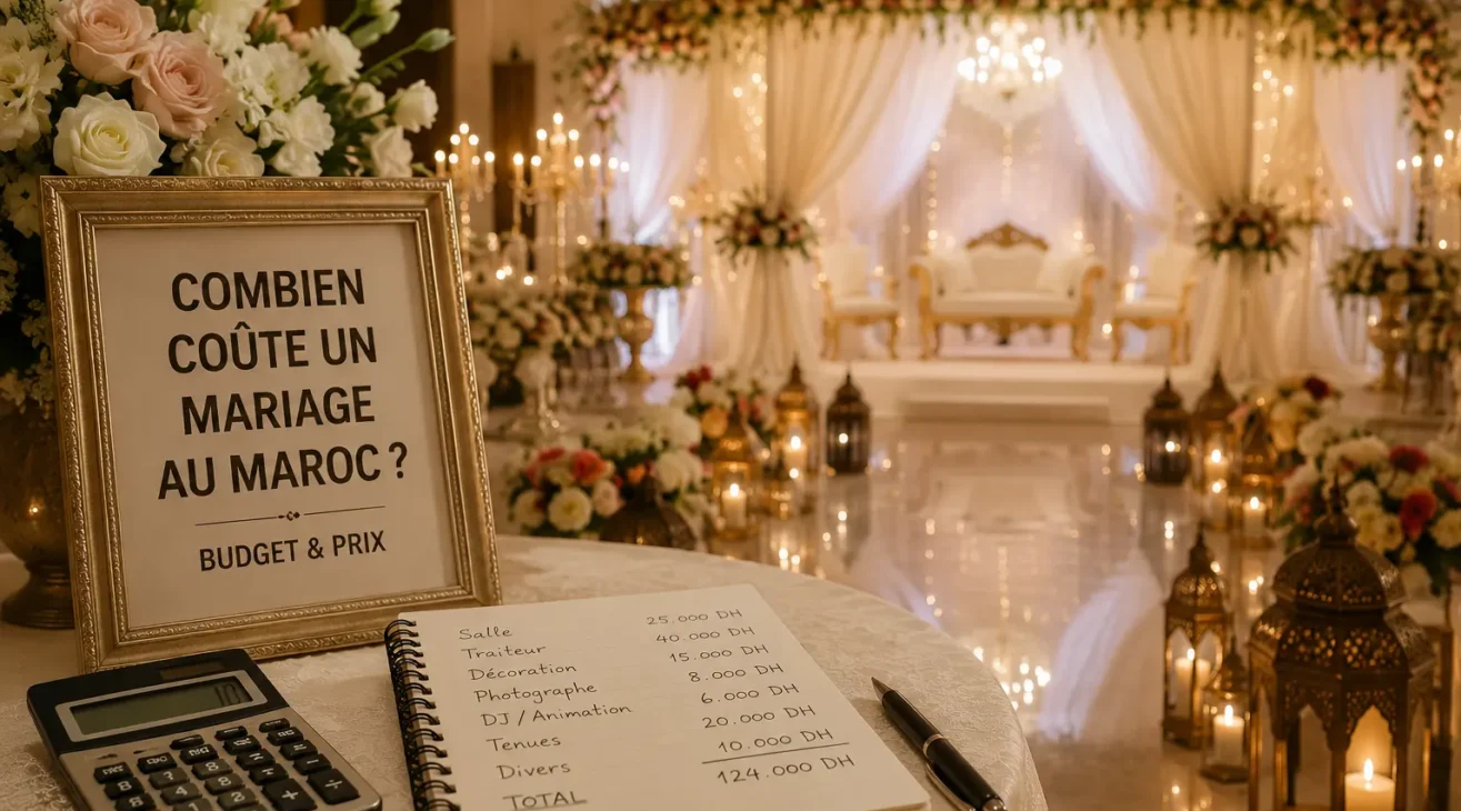 Combien coûte un mariage au Maroc en 2026 ? Budget et prix à prévoir