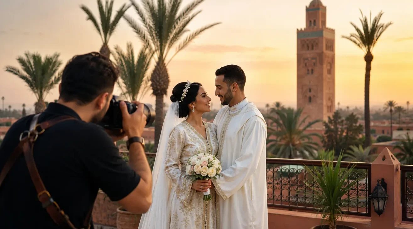 Prix d’un photographe de mariage au Maroc en 2026 : tarifs et budget à prévoir