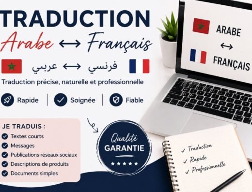 Traduction Arabe Français et Français Arabe<div class="listing-provider-name">Ait Marwa</div>