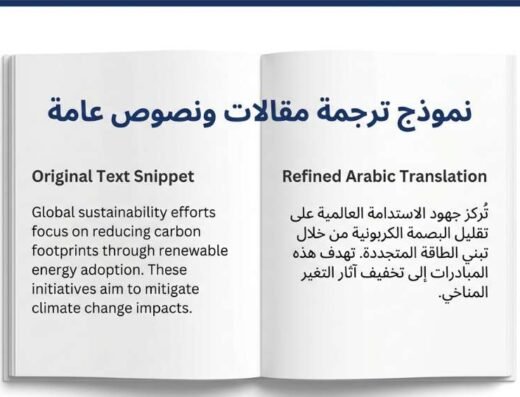 Translation of general and academic texts from English to Arabic in a smooth and error-free manner”<div class="listing-provider-name">Khadija Kioki</div>