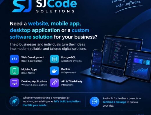 Développement web et mobile<div class="listing-provider-name">SJCode Solutions</div>