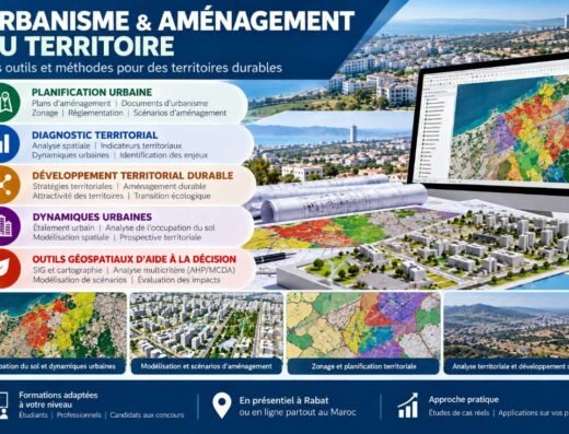 Cours & formations en Géomatique, Urbanisme, Topographie et Évaluation immobilière<div class="listing-provider-name">Badr KHALLOUQ</div>