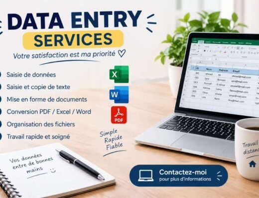 Je vais faire la saisie de données professionnelle et précise<div class="listing-provider-name">fatime zahraa Er</div>
