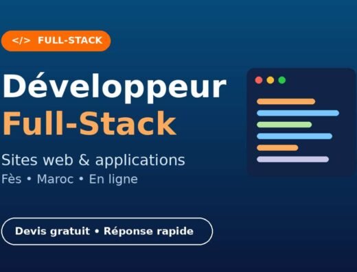 Développeur Full-Stack à Fès : création de sites web et applications sur mesure.<div class="listing-provider-name">Alae Lahlou</div>